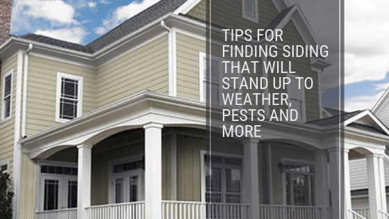 Tips for Finding Siding That Will Stand Up to Weather, Pests and More