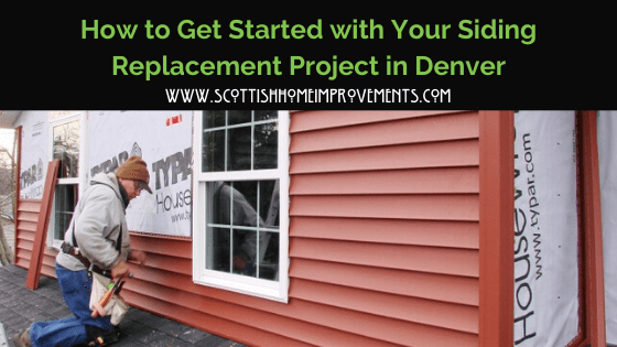 how to start a siding project
